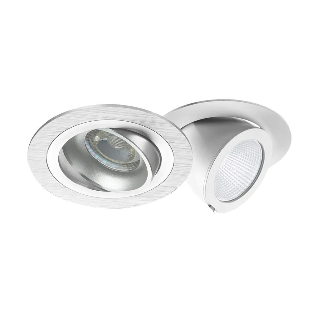 Drejbare LED indbygningsspots