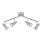 Ledvance LED spot GU10 Aluminium 4x 3W - 827 ekstra varm hvid 