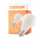 Osram Classic LED E27 Pære Filament Matt 3.8W 806lm - 827 Ekstra Varm Hvid | Dæmpbar - Erstatter 60W