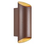 Nordlux Nico Vægbelysning Aluminium Rusten Up & Down | IP54 - Egnet til 2x GU10