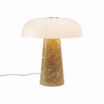 DFTP by Nordlux Bordlampe Glossy Marmor og Glas Beige | 220mm - Egnet til 1x E14