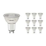 Fordelspakke 10x Noxion PerfectColor LED Spot GU10 PAR16 2.6W 230lm 36D - 922-927 Dim To Warm | Bedste Farvegengivelse - Dæmpbar - Erstatter 35W