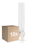 Fordelspakke 10x Philips PL-S 11W - UV-C | 2-Pinde