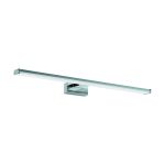 Eglo Vægbelysning Pandella 1 Aluminium Krom Sølv Badeværelsesbelysning 11W 1350lm - 840 Kold Hvid | IP44 