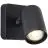 Brilliant Marty Vægbelysning Aluminium Sandet Sort 5W 350lm - 830 Varm Hvid | Inkl. 1x GU10