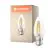 Ledvance Classic LED B22 Kerte Filament Klar 3.4W 470lm - 827 Ekstra Varm Hvid | Erstatter 40W