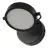 Ledvance Decor Puck Vægbelysning Sort 11W 370lm - 930 Varm Hvid | Bedste Farvegengivelse