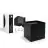 D'Lite Vægbelysning Elingen Aluminium Sort Up & Down 2.9W 170lm - 830 Varm Hvid | IP65 - Batteridrevet - Lyssensor