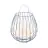 Nordlux Bordlampe Jim To-Go Portable Batteri Metal Grå 3W 300lm - 827 Ekstra Varm Hvid | 3-Trin Dæmpbar 