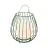 Nordlux Bordlampe Jim To-Go Portable Batteri Metal Grøn 3W 300lm - 827 Ekstra Varm Hvid | 3-Trin Dæmpbar 