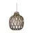 Good&Mojo Pendel Lampe Mendoza Bambus Burgundy L | Egnet til 1x E27 