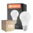 Fordelspakke 10x Ledvance Classic LED E27 Pære matt 4.9W 470lm - 827 ekstra varm hvid | erstatter 40W