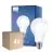 Fordelspakke 4x Philips Classic LED Pære E27 Pære matt 17.5W 2452lm - 827 ekstra varm hvid | erstatter 150W
