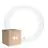 Fordelspakke 4x Ledvance LED Lysrør T9 Value Rundt (EM/Mains) 11W 1320lm - 840 kold hvid | erstatter 22W