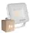 Fordelspakke 8x Ledvance LED projektør Kompakt Hvid 20W 2000lm 100D - 840 kold hvid | IP65 - symmetrisk 