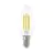 Eglo LED Kerte E14 Filament Klar 2.2W 470lm - 830 Varm Hvid | Erstatter 40W