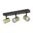 Eglo Loftlampe Consuma 1 Stål Sort | IP44 - Egnet til 3x GU10 
