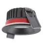 Ledvance LED spot Fire Rated Aluminium sort 8W 680lm 36D - 930 varm hvid | Udsnit 68mm - IP65 - bedste farvegengivelse - dæmpbar