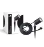 D'Lite Jordspyd Lys Fuse Strømkabel Sort | IP65 - Egnet til 1x GU10 | incl. cable 2 Meter