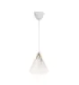 DFTP by Nordlux Strap 27 Pendel Lampe Glas og Metal Hvid | Egnet til E27