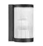 Nordlux Coupar Vægbelysning Aluminium Sort | IP54 - Egnet til E27