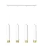 Emibig Pendel Lampe Kibo Stål Hvid | Egnet til 4x GU10 - Max 10W