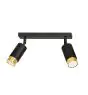 Emibig Loftlampe Hiro Stål Sort | Egnet til 2x GU10 - Max 10W