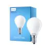 Philips Corepro LED Lustre E14 Kugle matt 4.3W 470lm - 827 ekstra varm hvid | erstatter 40W