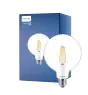 Philips MASTER Value LED Globe E27 120mm filament klar 5.9W 806lm - 927 ekstra varm hvid | bedste farvegengivelse - erstatter 60W