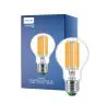 Philips MASTER LED Pære Ultra Efficient E27 Pære klar 7.3W 1535lm - 830 varm hvid | erstatter 100W