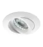 Noxion Forsænket Spot Flox MR16 Vipbar Hvid | Udsnit 70mm - GU10 sokkel