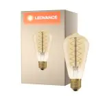 Ledvance Vintage 1906 LED E27 Pære guld 4.8W 420lm - 822 ekstra varm hvid | dæmpbar - erstatter 37W
