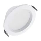 Ledvance LED Downlight Comfort Opal Aluminium Hvid 13W 1430lm 180D - 930-940 CCT | 116mm - Udsnit 100mm - IP44 - Bedste Farvegengivelse - Zigbee Dæmpbar 