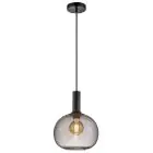 Nordlux Alton 25 Pendel Lampe Glas Sort | Egnet til 1x E27