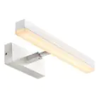 Nordlux Otis 40 Vægbelysning Aluminium Hvid 14W 1300lm 930 Varm Hvid | IP44 - Bedste Farvegengivelse - 3Step Dæmpbar