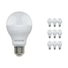 Fordelspakke 10x Noxion Lucent Classic LED E27 Pære Matt 13W 1521lm - 830 Varm Hvid | Erstatter 100W