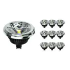 Fordelspakke 10x Noxion Lucent LED spot GU10 AR111 12W 600lm 40D - 927 ekstra varm hvid | bedste farvegengivelse - dæmpbar - erstatter 50W