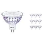 Fordelspakke 10x Philips Master Value LED Spot GU5.3 MR16 7.5W 630lm 60D - 930 varm hvid | bedste farvegengivelse - dæmpbar - erstatter 50W