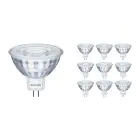 Fordelspakke 10x Philips Corepro LED Spot GU5.3 MR16 2.9W 230lm 36D - 827 ekstra varm hvid | erstatter 20W