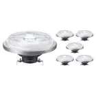 Fordelspakke 6x Philips MASTER LED Spot G53 AR111 10.8W 600lm 24D - 927 ekstra varm hvid | bedste farvegengivelse - dæmpbar - erstatter 50W