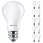 Fordelspakke 10x Philips Corepro LED Pære E27 Pære matt 5W 470lm - 930 varm hvid | bedste farvegengivelse - erstatter 40W
