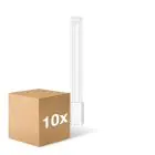 Fordelspakke 10x Ledvance Dulux-L LED 12W - 840 Kold Hvid | 4-Pinde - Erstatter 24W