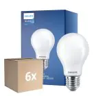 Fordelspakke 6x Philips MASTERValue LED E27 Pære matt 11.2W 1521lm - 940 kold hvid | bedste farvegengivelse - dæmpbar - erstatter 100W