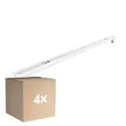 Fordelspakke 4x Noxion Lysrender Click V2 LED T8 | Egnet til 1x 120cm LED Lysrør