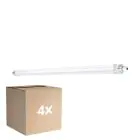 Fordelspakke 4x Ledvance LED Vandtæt Lysrender 33W 3960lm - 865 Dagslys | 120cm