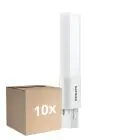 Fordelspakke 10x Philips CorePro PL-S LED 3.5W - 840 Kold Hvid | 2-Pinde - Erstatter 7W