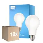 Fordelspakke 10x Philips Corepro LED Pære E27 Pære matt 13W 2000lm - 827 ekstra varm hvid | erstatter 120W