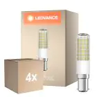 Fordelspakke 4x Ledvance Special T Slim LED B15d Lysrør one-handed Klar 6.5W 806lm - 827 Ekstra Varm Hvid | Erstatter 60W