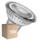 Fordelspakke 10x Ledvance LED Spot GU10 PAR16 6.1W 575lm 36D - 930 Varm Hvid | Bedste Farvegengivelse - Dæmpbar - Erstatter 80W