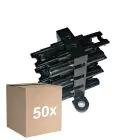 Fordelspakke 50x Noxion GST - Kompatibel Distributor - 1 Han + 5 Hun - 3 pole 1,5mm2